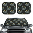 thumbnail image 2 of Balery Faces Of The Cat Sun Shield 2 Pack For Car Front Windows Foldable Sun Visor Protector Blocks Max Uv Rays And Keeps Your Vehicle Cool For Most Sedans Suv Truck, 2 of 7