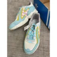 thumbnail image 3 of Ad-id-as Yung 96 Chasm Shoe Chunky Sz 12.5 NEW Teal White Leather Sneaker, 3 of 6