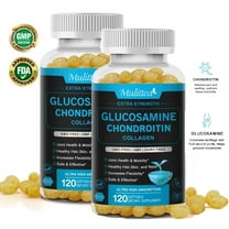 Mulittea Glucosamine Chondroitin Complex with MSM, Dietary Supplement for Joint Support, 240 Caplets