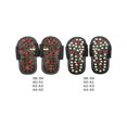 thumbnail image 2 of Unisex Acupressure Foot Massage Slippers with Magnetic Stones & Elastic Moxibustion Points - TCM Reflexology Design for Promoting Blood Circulation, Relieving Foot Fatigue - Non-Slip Wear-Resistant, 2 of 5