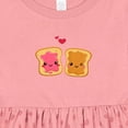 thumbnail image 4 of Inktastic Peanut Butter and Jelly Girls Baby Dress, 4 of 5