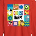 thumbnail image 3 of Disney - Choose Happy Grid - Toddler & Youth Long Sleeve Graphic T-Shirt, 3 of 5