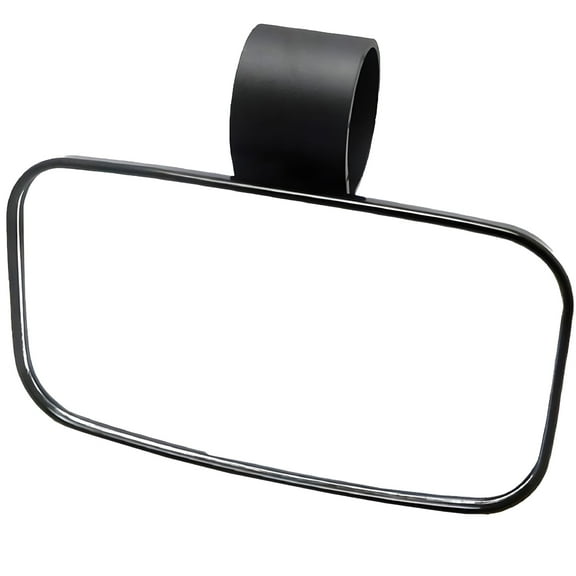 MELIVO 1.5-1.75-2-inch Universal Rearview Mirror Large View Rotating Convex Side View Mirror for UTV/ATV