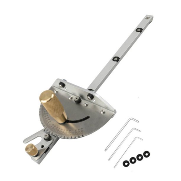 BAMILL 450mm Miter Gauge With Track Stop Table Saw/Router Miter Gauge