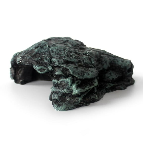 Reptile Hideout Cave Resin Rock Hides Terrarium Habitat Small Turtle Hole Adornment Decor,