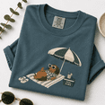 thumbnail image 3 of Dachshund Mom Comfort Colors Shirt, Cool Dawg Beach Vacation Tee, Cute Funny Weiner Dog Summer Gift, Boho Minimalist, Unisex, 3 of 6