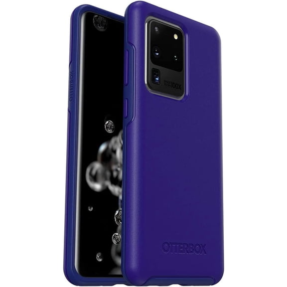 Restored OtterBox SYMMETRY SERIES Case for Samsung Galaxy S20 Ultra - Sapphire Secret (Refurbished)