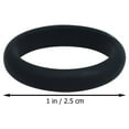 thumbnail image 4 of OUNONA Silicone Wedding Bands for Couples 6Pcs Silicone Rings Assorted Color Size 9 For Men Women Gym, 4 of 5