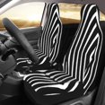 thumbnail image 3 of ZICANCN Car Seat Cover Zebra Stripes Car Front Seat Covers Protectors , Automotive Seat Covers for Cars Trucks Suv, 3 of 8