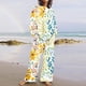 thumbnail image 1 of Puntoco Conjunto de blusa y pantalones largos con estampado de manga larga para mujer, conjunto informal de dos piezas, liquidación Puntoco Puntoco-5713, 1 of 6