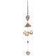 thumbnail image 5 of BRIGHTFUFU Campana de puertas vintage Bell Metal Wind Bell Wall Wall Bell Bell CHIME, 5 of 7