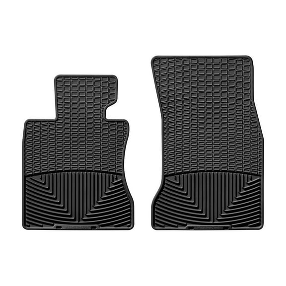 WeatherTech All-Weather Floor Mats compatible with BMW 535i, 550i, 530i, 525i, 528i, 545i - 1st Row (Driver & Passenger), Black