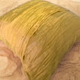 thumbnail image 3 of Crushed Taffeta Decorative Throw Pillow/Sham Cushion Cover Gold, 3 of 3