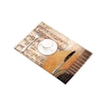 thumbnail image 3 of MKHERT Retro Guitar On Old Musical Paper Musical Instruments Placemats Table Mats for Dining Room Kitchen Table Decoration 12x18 inch,Set of 4, 3 of 4