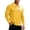 W7-Yellow, variant on Nokdvo Mens Long Sleeve Polo Shirts Waffle Knitted Button Front Polo Shirt Spread Collar Solid Color Tops Moisture Wicking Quick-Dry Solid Casual Outfits,White L
