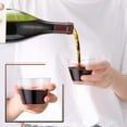 thumbnail image 4 of Nvzi 6.78 oz 50 Pack Small Clear Disposable Cups, Disposable Plastic Shot Glasses for Parties, Plastic Cocktail Glasses, Wedding Tumblers, Perfect for Halloween Thanksgiving Christmas, 4 of 4