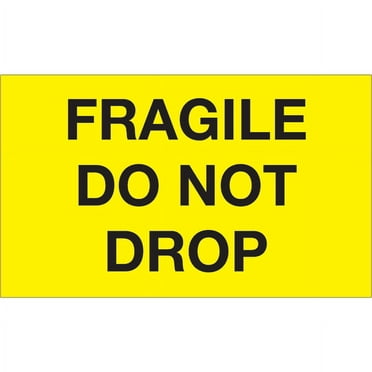 Tape Logic Label,Fragile Do Not Drop,3x5" DL1198