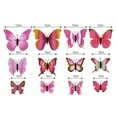 12Pcs Butterfly Stakes Outdoor Yard Planter Flower Pot Bed Garden Decor