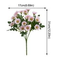 thumbnail image 3 of Rosa simulada Ramo de novia floral Ramo de rosas de seda atado a mano, 3 of 6
