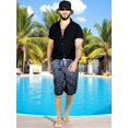 thumbnail image 2 of Short Playa y Alberca Hombre Estampado Traje Baño con Forro, 2 of 5