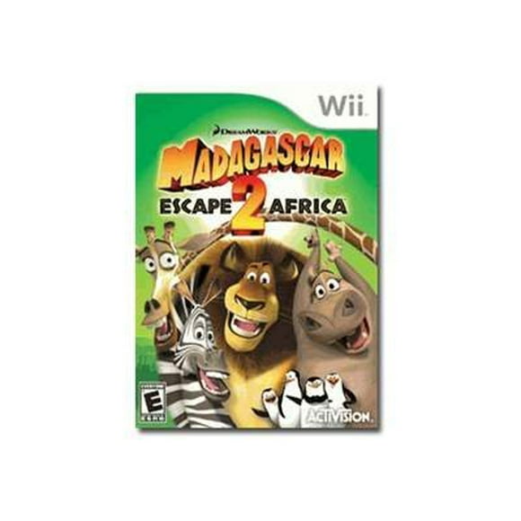 madagascar 2: escape 2 africa - wii