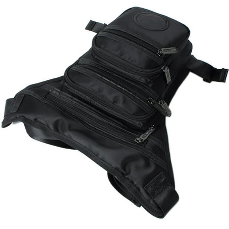 Motorcycle Waist Leg Bag Drop Waterproof Outdoor Thigh Hip Belt Fanny Pack (Best Motorcycle Waist Pack)
