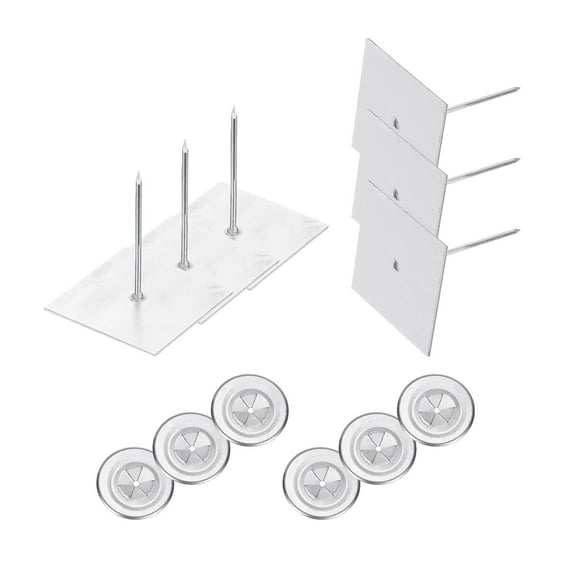 Uxcell Self Stick Insulation Pins, Self Locking Washers for Foam Board 50mm
