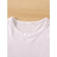 thumbnail image 4 of PAWS & Kitten Graphic Print Tee, Girls Comfy & Trendy T-shirt For Spring & Summer, Girls Clothes For Outdoors, 4 of 5