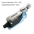 thumbnail image 2 of TZ-8108 momentáneo 2N+2NC de brazo de rodillos ajustables Interruptor de limitador para Mill plasma CNC, 2 of 3