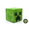 thumbnail image 3 of Lámpara LED ambiental Minecraft Creeper con batería de 13 cm de alto, 3 of 4