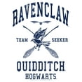 thumbnail image 2 of Girl's Harry Potter Ravenclaw Quidditch Seeker Graphic Tee White X Large, 2 of 4