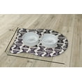 thumbnail image 2 of Simply Daisy Bongo Rhythm Fish Shape Pet Feeding Mat for Cats, 2 of 3