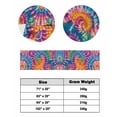 thumbnail image 6 of Xipuska Colorful Bed Runners for Queen Size Bed, Decorative Bed Throws for Foot of Bed, Ethnic Modern Abstract Watercolor Tie-Dye Bed Runner Sofa Throw Bedding Scarf Protector Slipcover for Bedroom, 6 of 6