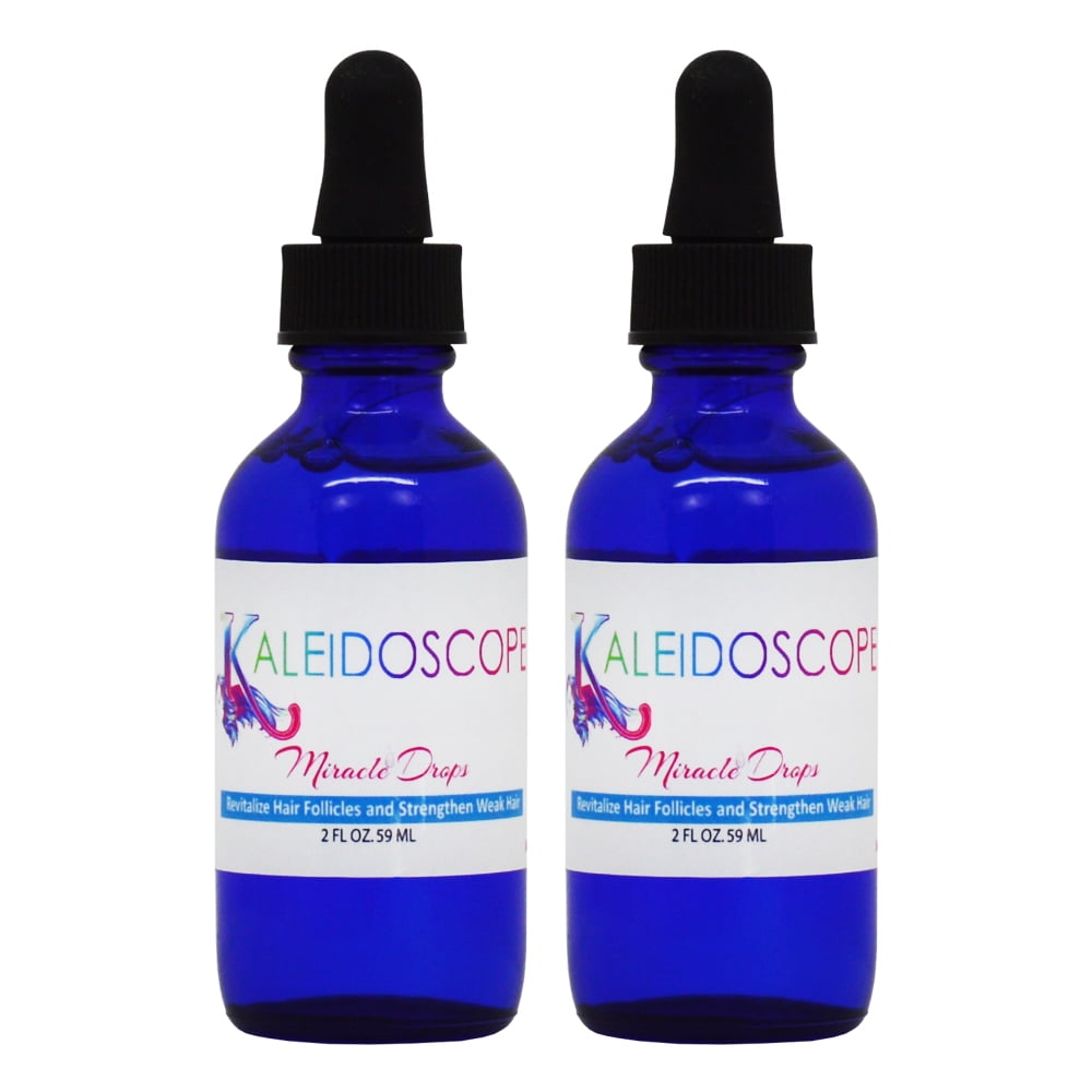 Kaleidoscope Miracle Drops Hair Oil for Strengthen Weak Hair 2oz "Pack