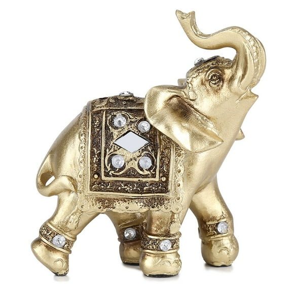 Elephant Statues And Figurines Elephant Statue, Elephant Figurine Decor, Small Elephant Figurines For Home Office