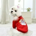 thumbnail image 6 of UDIYO Fashionable Peking Opera Make-up Pet Clothes Winter Decorative Thermal Sweater, 6 of 7