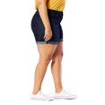 thumbnail image 5 of Signature by Levi Strauss & Co. Women's and Women's Plus Size Mid Rise 5" Cuffed Shorts, Sizes 2-28, 5 of 5