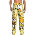 thumbnail image 3 of Balery Garden Honeybee Gnomes print Men's Pajama Pants,Ultra Lightweight Pjs,Lounge Pant-Small, 3 of 9
