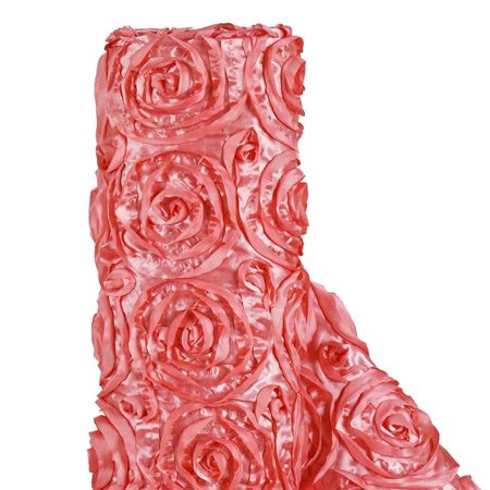 54 X4 Yards Rose Quartz Wonderland Rosette Wedding Party Drape