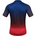 thumbnail image 2 of Men's Full Zip Cycling Jersey Breathable Tops Bicycle Short-Sleeved Jersey Bike Shirt, 2 of 7