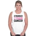 thumbnail image 5 of Stronger Than Breast Cancer Warrior Tank Top Tee Shirt Women Brisco Brands S, 5 of 6