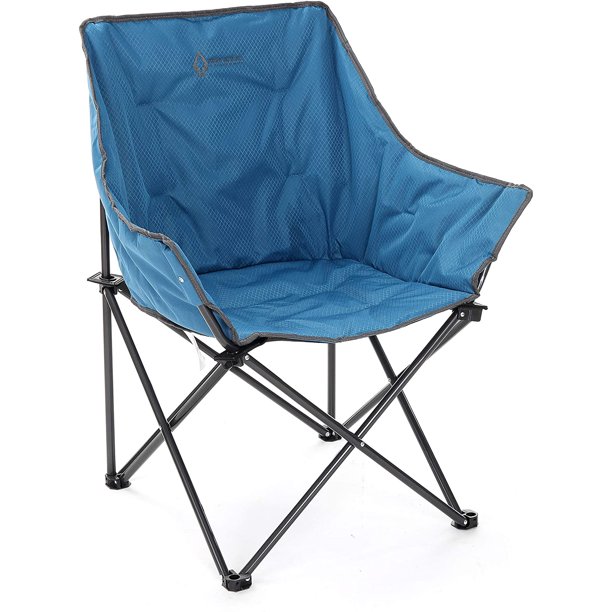 ARROWHEAD OUTDOOR Portable Folding Camping Quad Bucket Chair, Compact