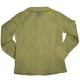 thumbnail image 2 of French Toast Uniform Toddler Girls Long Sleeve Feminine Fit Peter Pan Blouse 33408-3T (Yellow), 2 of 3