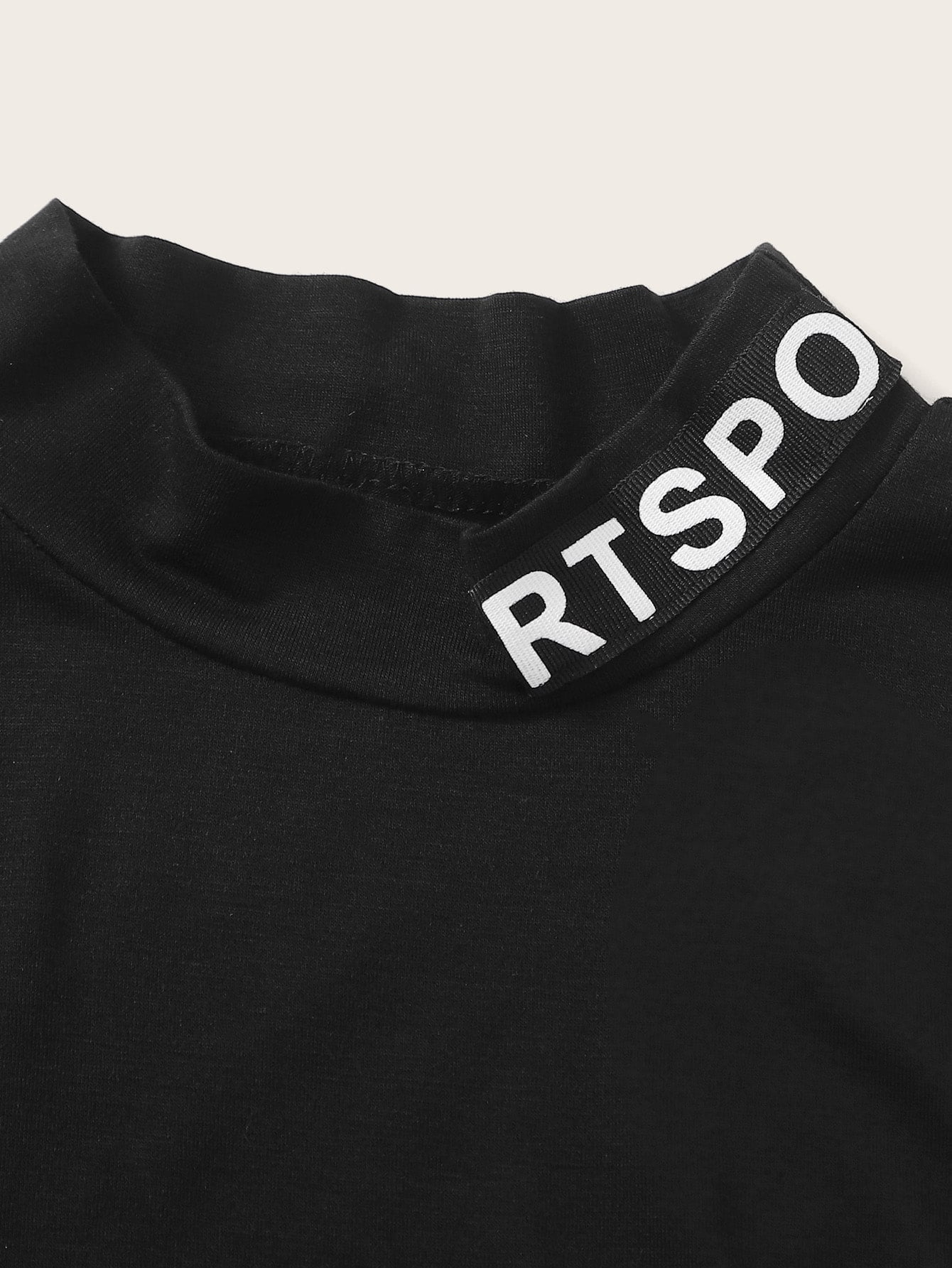 mock neck tops with belted cargo pants