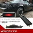 thumbnail image 5 of GTINTHEBOX 2x Smoked Red Rear Bumper Side Marker Lights For 1982-1992 Pontiac Trans Am Firebird, 5 of 9