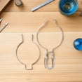 thumbnail image 4 of HAMPPLIES 4pcs Stainless Steel Sealing Buckles For Mason Jar Wide Mouth Air Tight Lid Clip, 4 of 7