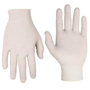 CLC Latex Disposable Gloves L White 10 pk