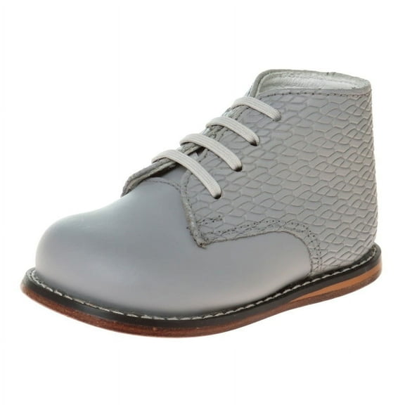 Josmo UnisexJosmo Baby Unisex Medium Width Woven Ostrich Walking Shoes (Toddler) - Grey, Size: 4.5