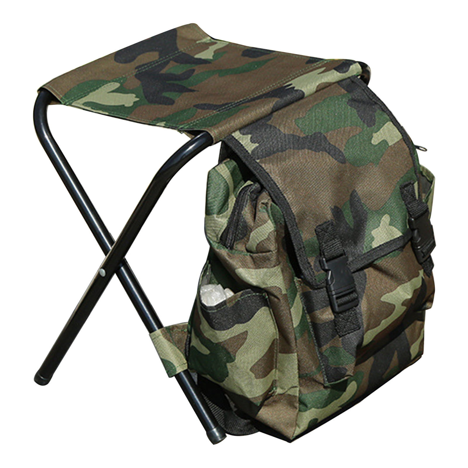 Essen Outdoor Hiking Folding Sack Camping Fishing Chair Stool Backpack  Picnic Bag