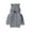 Medium Grey, variant on Godderr Baby Boys Girls Hooded Sweaters Newborn Cardigan Sweater Cute Long Sleeved Solid Color Buttons Sweaters Outwear for Baby 3M-12M